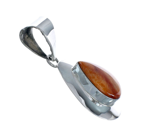 Navajo Oyster Shell Tear Drop Pendant JX129889